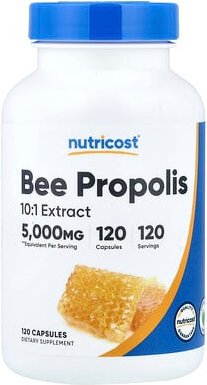 Nutricost, Bienenpropolis, 5.000 mg, 120 Kapseln