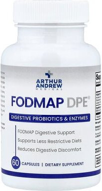 Arthur Andrew Medical, FODMAP DPE®, Ergänzungsmittel zur Unterstützung der Verdauung, 60 Kapseln