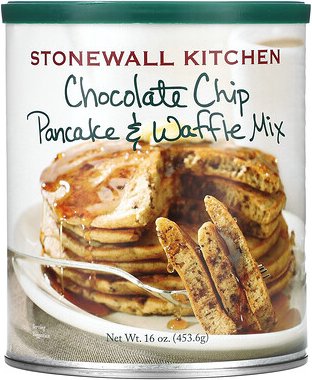 Stonewall Kitchen, Chocolate Chip Pancake & Waffle Mix, Pfannkuchen- und Waffelmischung mit Schokoladenstückchen, 453,6 ...