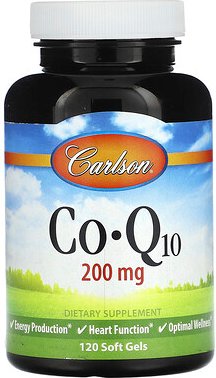 Carlson, CoQ10, 120 Weichkapseln