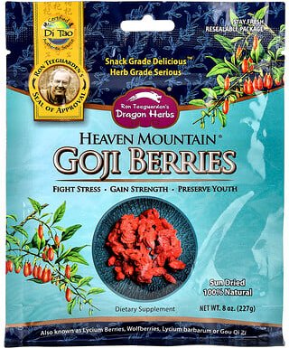 Dragon Herbs, Heaven Mountain Goji-Beeren, 227 g (8 oz.)