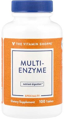The Vitamin Shoppe, Multi-Enzyme, Multienzym, 100 Tabletten