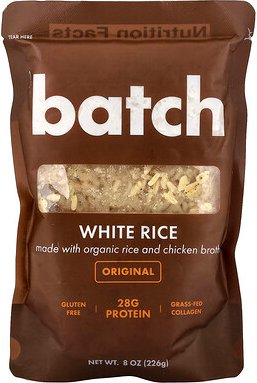 Batch, White Rice, Original, weißer Reis, 226 g (8 oz.)