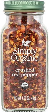 Thumbnail - Simply Organic, Rote Chiliflocken, 45 g (1,59 oz)