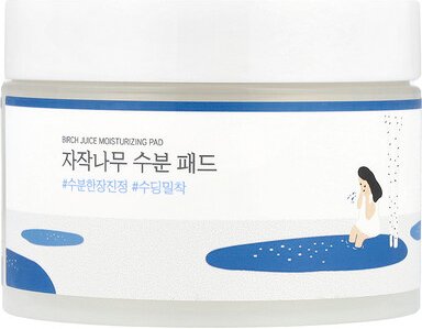 Round Lab, Birch Juice Moisturizing Pad, feuchtigkeitsspendende Pads, 80 Pads, 150 g (5,29 oz.)