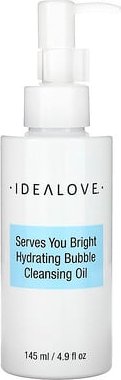 Idealove, Serves You Bright Hydrating Bubble Cleansing Oil, feuchtigkeitsspendendes Reinigungsöl, 145 ml (4,9 fl. oz.)