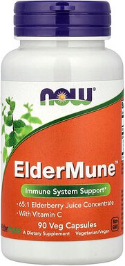 NOW Foods, ElderMune™, 90 pflanzliche Kapseln