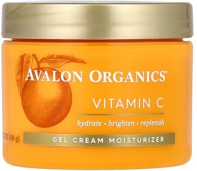 Avalon Organics, Vitamin C, Gel-Creme-Feuchtigkeitscreme, 48 g (1,7 oz.)