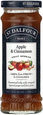St. Dalfour, Apple & Cinnamon, Deluxe-Aufstrich mit Apfel und Zimt, 284 g (10 oz.)