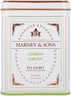 Harney & Sons, Classic Collection, Citron Green, grüne Zitrone, 20 Beutel, 40 g (1,4 oz.)