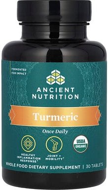 Thumbnail - Ancient Nutrition, Kurkuma, einmal täglich, 30 Tabletten