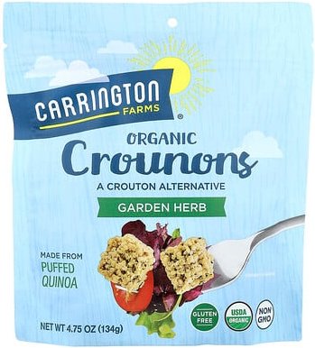Carrington Farms, Organic Crounons, Gartenkräuter, 134 g (4,75 oz.)