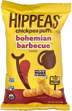 Hippeas, Chickpea Puffs, Kichererbsen-Puffs,Bohemian Barbecue™, 113 g (4 oz.)