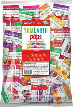 YumEarth, Bio-Pops, sortiert, 1.588 g (3,5 lbs.)