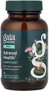 Gaia Herbs, Adrenal Health®, Starthilfe, 60 flüssige Phyto-Caps®
