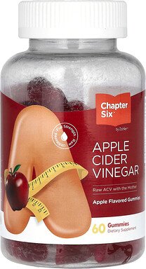 Chapter Six, Apfelessig-Fruchtgummis, Apfel, 60 Fruchtgummis