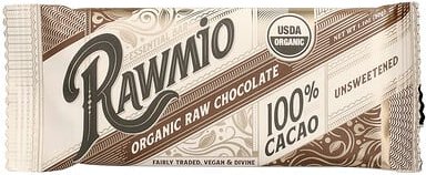 Rawmio, Essential Riegel, rohe Bio-Schokolade, 100% Kakao, ungesüßt, 30 g (1,1 oz.)
