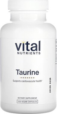 Vital Nutrients, Taurine, Taurin, 120 vegane Kapseln (1.000 mg pro Kapsel)