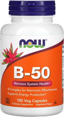 NOW Foods, B-50, 100 vegetarische Kapseln