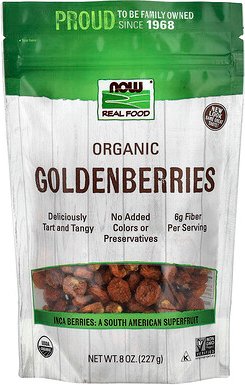 NOW Foods, Real Food, Organic Goldenberries, Bio-Goldbeeren, 227 g (8 oz.)