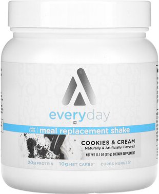 TransformHQ, Everyday, Meal Replacement Shake, Shake zum Mahlzeitenersatz, Kekse und Sahne, 315 g (11,1 oz.)