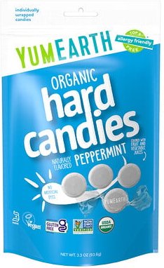 YumEarth, Bio-Hartbonbons, Pfefferminze, 93,6 g (3,3 oz.)