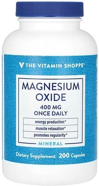 Thumbnail - The Vitamin Shoppe, Magnesium Oxide, Magnesiumoxid, 400 mg, 200 Kapseln