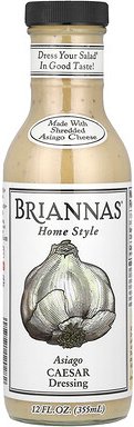 Briannas, Home Style, Asiago Caesar Dressing, 355 ml (12 fl. oz.)