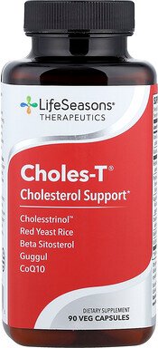 Thumbnail - LifeSeasons, Choles-T®, Unterstützung der Cholesterinwerte, 90 pflanzliche Kapseln