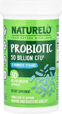 NATURELO, Probiotikum, 50 Milliarden KBE, 30 Retardkapseln