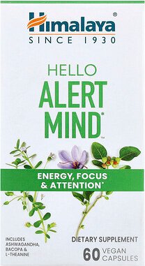 Himalaya, HelloAlert Mind™, 60 vegane Kapseln