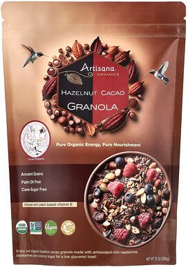 Artisana, Organics, Hazelnut Cacao Granola, Haselnuss-Kakao-Granola, 283 g (10 oz.)
