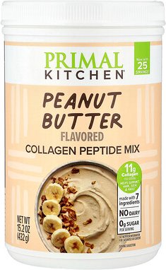 Primal Kitchen, Collagen Peptide Mix, Kollagenpeptid-Mischung, Erdnussbutter, 432 g (15,2 oz.)