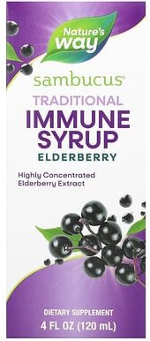 Thumbnail - Nature's Way, Sambucus, traditioneller Immunsirup, Holunder, 50 mg, 120 ml (4 fl. oz.)