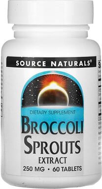 Source Naturals, Brocoli Sprouts Extract, Brokkolisprossenextrakt, 60 Tabletten (125 mg pro Tablette)