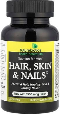 Futurebiotics, Nutrition For Men™, Hair, Skin & Nails®, 135 Tabletten