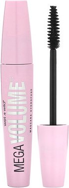 wet n wild, Mega Volume Waterproof Mascara, wasserfester Mascara für Mega-Volume, C157A Very Black, 6 ml (0,21 fl. oz.)