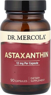 Dr. Mercola, Astaxanthin, 12 mg, 90 Kapseln