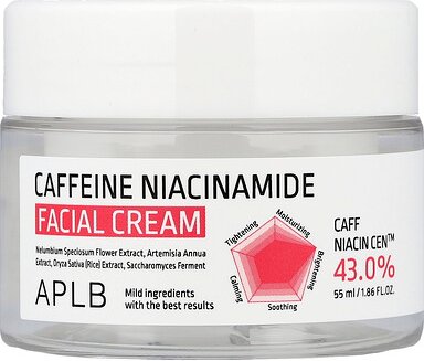 Thumbnail - APLB, Caffeine Niacinamide Facial Cream, Koffein-Niacinamid-Gesichtscreme, 55 ml (1,86 fl. oz.)
