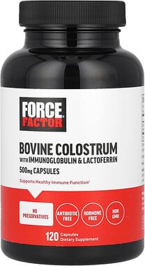 Thumbnail - Force Factor, Bovine Colostrum With Immunoglobulin & Lactoferrin, Rinderkolostrum mit Immunoglobulin und Lactoferrin, 50...