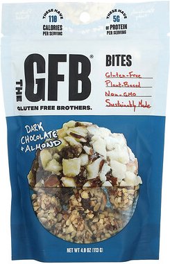The GFB, Gluten Free Bites, dunkle Schokolade + Mandel, 113 g (4 oz.)