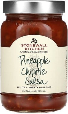 Stonewall Kitchen, Ananas-Chipotle-Salsa, mild, 468 g (16,5 oz.)