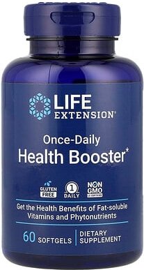 Life Extension, Once-Daily Health Booster, Gesundheits-Booster für einmal pro Tag, 60 Weichkapseln