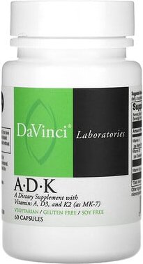 Thumbnail - DaVinci Laboratories, A-D-K, Vitaminpräparat, 60 Kapseln