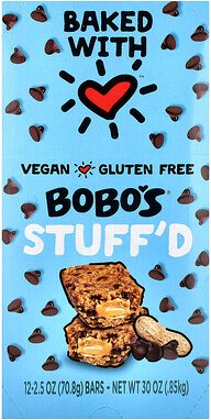 Bobo's Oat Bars, Gefüllte Haferriegel, Erdnussbutter-Schokoladenstückchen, 12 Riegel, je 70,8 g (2,5 oz.)