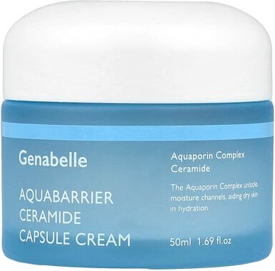 Genabelle, Aquaberry Ceramide Capsule Cream, Creme mit Ceramid-Kapsel, 50 ml (1,69 fl. oz.)