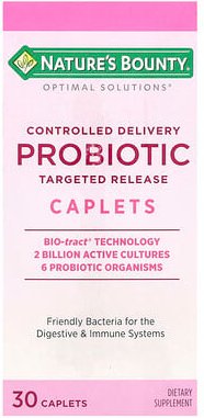 Nature's Bounty, Optimal Solutions®, Probiotikum, kontrollierte Abgabe, 30 Kapseln