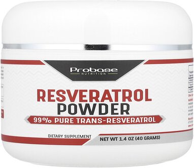 Probase Nutrition, Resveratrol Powder, Resveratrol-Pulver, 40 g (1,4 oz.)