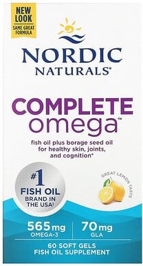 Thumbnail - Nordic Naturals, Complete Omega, Zitrone, 60 Weichkapseln
