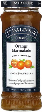 St. Dalfour, Orange Marmelade, Deluxe-Orangenmarmeladenaufstrich, 284 g (10 oz.)